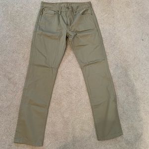 Men’s Levi 511 Dark khaki jean